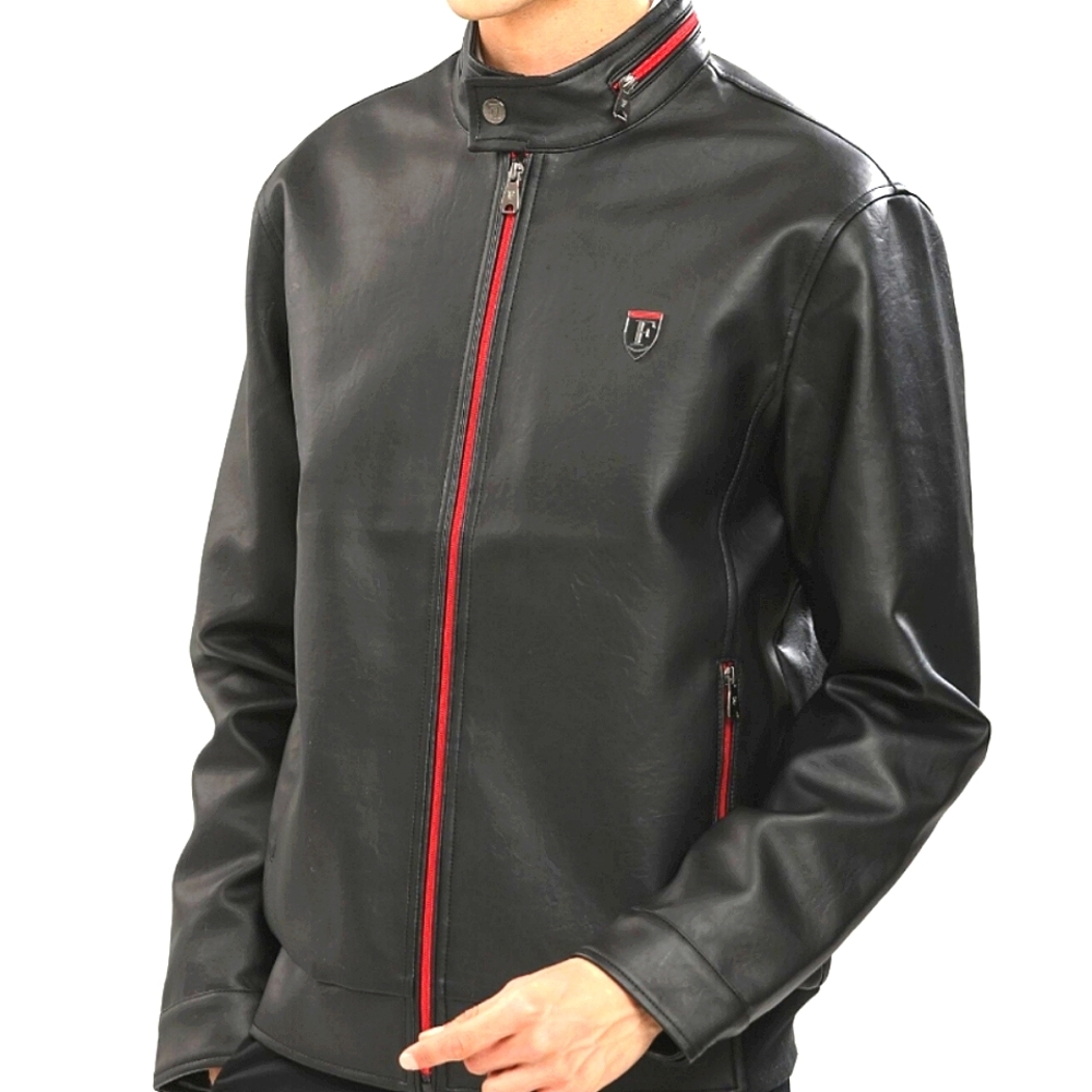 Men's Leather Jacket New with Tags - Free Shipping